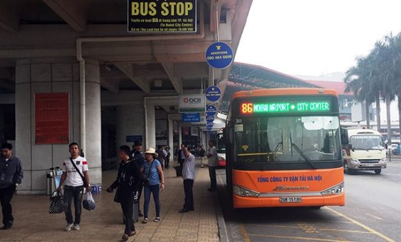 Xe buýt sân bay Nội Bài – Giờ chạy và lộ trình các tuyến bus