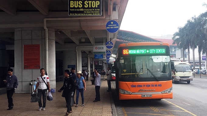 Xe buýt sân bay Nội Bài – Giờ chạy và lộ trình các tuyến bus